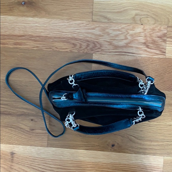 Suede crossbody / clutch - Picture 2 of 5